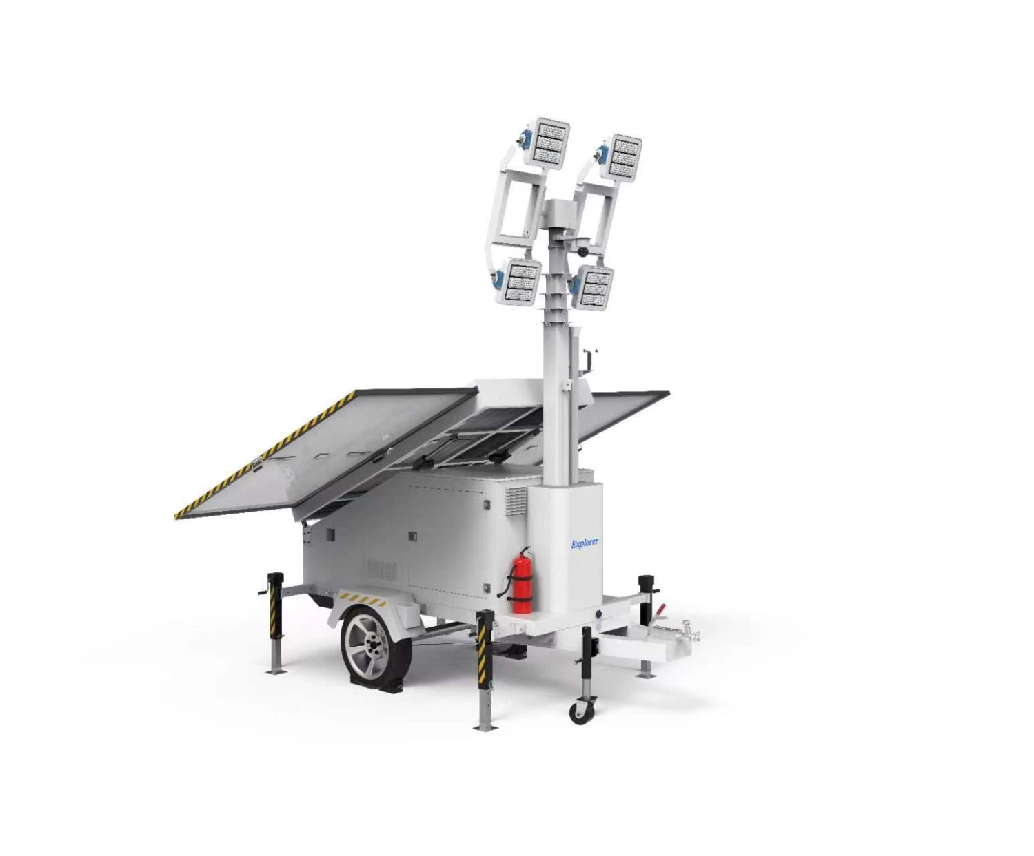 Slip Fitter 320W LED Tennis Court Light 3 Slip Fitter 320W LED Tennis Court Light