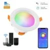 10W 90mm Cutout WiFi RGB LED Downlight 2 10W 90mm Cutout WiFi RGB LED Downlight -Lighting Fixtures Shop 1 12