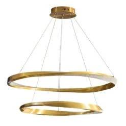 Stylish Round LED Pendant Light Model 8218