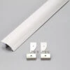 17 X 42mm Floor Alloy Aluminium Channel -Lighting Fixtures Shop 1 4 4