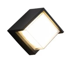 12W Stylish Square LED OutDoor Wall Light -Lighting Fixtures Shop 2 4 2