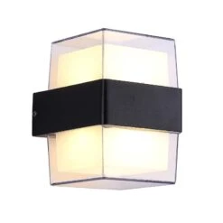 10W Stylish Rectangle Vertical LED OutDoor Wall Light -Lighting Fixtures Shop 2 4 3