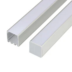 26 X 26mm Flat Alloy Aluminium Channel -Lighting Fixtures Shop 2 5 4