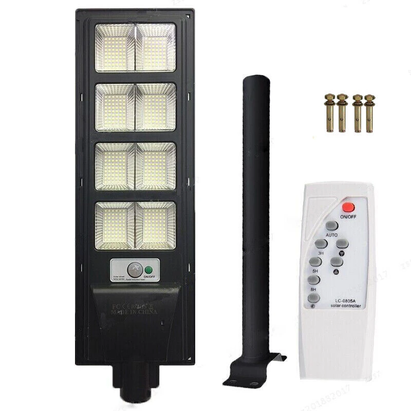 200W LED Solar Street Light With Day/Night/Motion Sensor 3 200W LED Solar Street Light With Day/Night/Motion Sensor