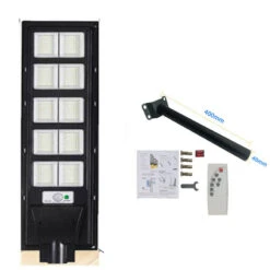 250W LED Solar Street Light With Day/Night/Motion Sensor