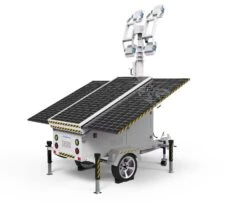 6M Mobile Solar LED Light Tower -Lighting Fixtures Shop 3 4