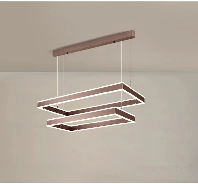 Stylish Rectangle LED Pendant Light Model C3515D 5 Stylish Rectangle LED Pendant Light Model C3515D - Image 3