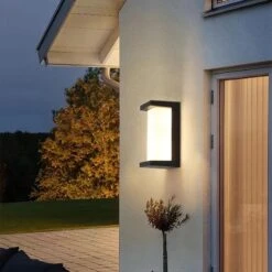 18W Rectangle Vertical LED OutDoor Wall Light -Lighting Fixtures Shop 3 7 2