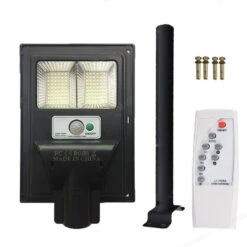 50W LED Solar Street Light With Day/Night/Motion Sensor
