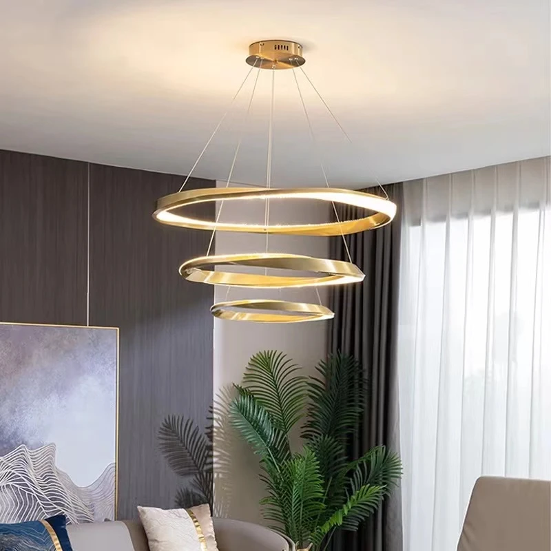 Stylish Round LED Pendant Light Model 8218 6 Stylish Round LED Pendant Light Model 8218 - Image 4
