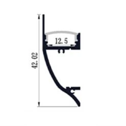 17 X 42mm Floor Alloy Aluminium Channel 9 17 X 42mm Floor Alloy Aluminium Channel -Lighting Fixtures Shop 4 4 4