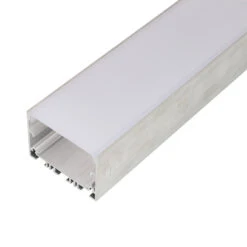 35 X 50mm Flat Alloy Aluminium Channel -Lighting Fixtures Shop 4 6 6