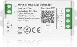 MultiZone Touch Wall Mounted Wireless RGB Controller 7 MultiZone Touch Wall Mounted Wireless RGB Controller -Lighting Fixtures Shop 4 zone dimmer rgb receiver