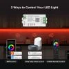 2.4 GHz WiFi Bluetooth RGB LED Controller -Lighting Fixtures Shop 4 zone dimmer rgb receiver 1 1