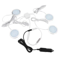 4x12V Remote Control LED Ceiling Lamp For Camp|Caravan|Camper Trailer 15 4x12V Remote Control LED Ceiling Lamp For Camp|Caravan|Camper Trailer -Lighting Fixtures Shop 4xcaravan ceiling remote 2