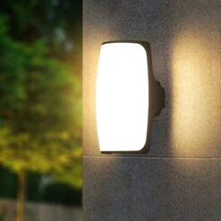 12W Stylish Vertical LED OutDoor Wall Light 10 12W Stylish Vertical LED OutDoor Wall Light -Lighting Fixtures Shop 5 6 5