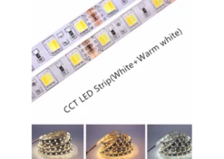 SMD5050 WW/CW Non-waterproof LED Flexible Strip 60LEDs/m