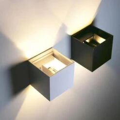 10W Square LED OutDoor Wall Light -Lighting Fixtures Shop 6 15