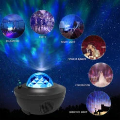8W LED Galaxy Starlight Projector -Lighting Fixtures Shop 8 14