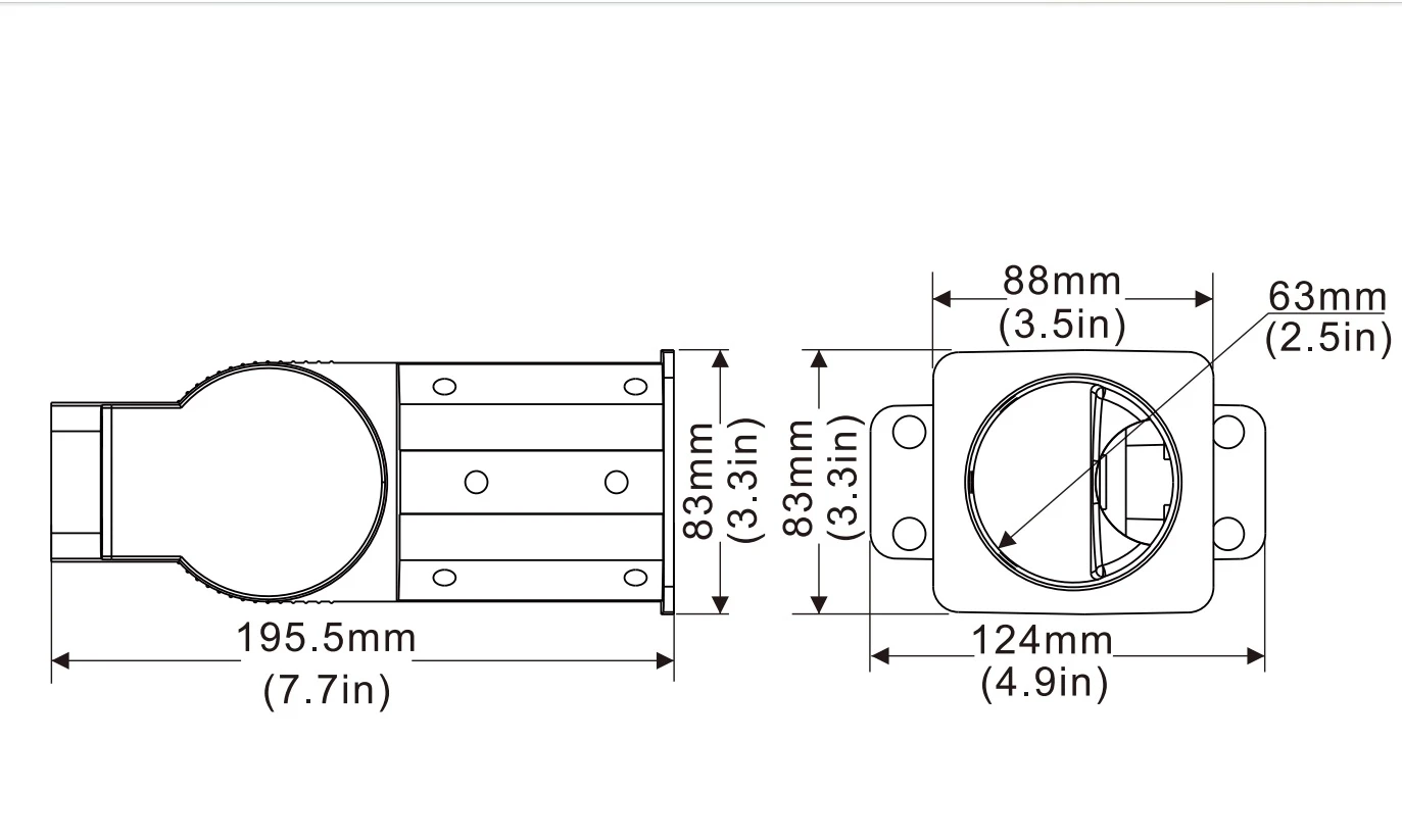 Slip Fitter 200W LED Tennis Court Light 11 Slip Fitter 200W LED Tennis Court Light - Image 9