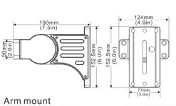 Arm Mount 240W LED Tennis Court Light -Lighting Fixtures Shop 9