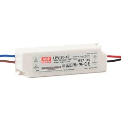 20W ( 1.67A ) IP67 MeanWell 12VDC Power Supply