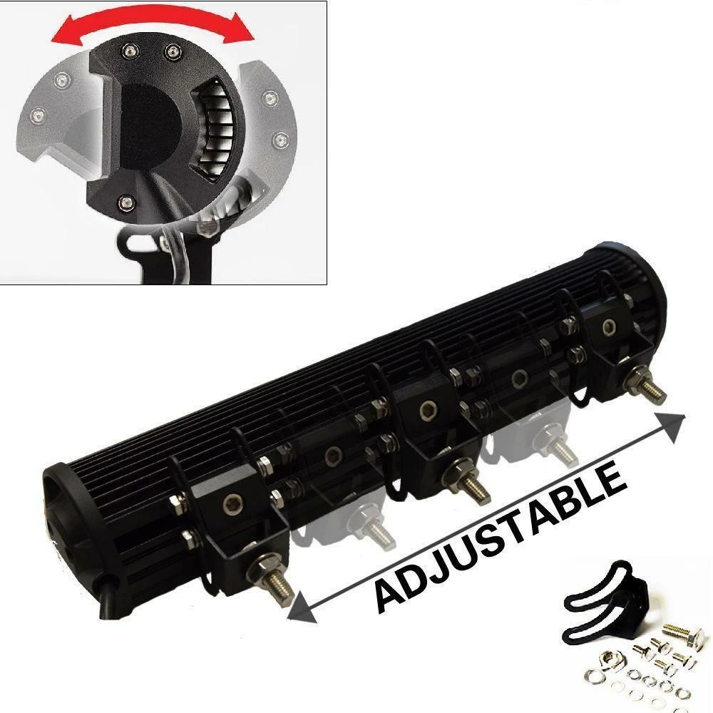 20″ 126W LED Light Bar 12/24VDC 4 20″ 126W LED Light Bar 12/24VDC - Image 2