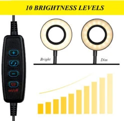 LED Desk USB Lights With Clip -Lighting Fixtures Shop dimmable color change