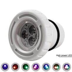95mm 6W LED RGB Underwater ABS Pool Light