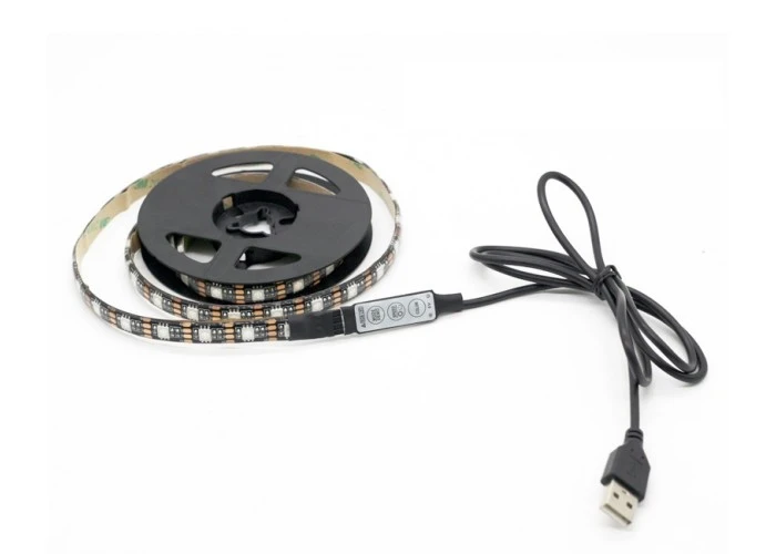 SMD5050 RGB Gaming TV/PC LED Back Light ( 3 Keys Controller ) 3 SMD5050 RGB Gaming TV/PC LED Back Light ( 3 Keys Controller )