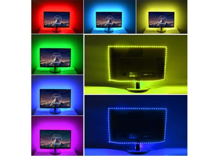 SMD5050 RGB Gaming TV/PC LED Back Light With Bluetooth Control 4 SMD5050 RGB Gaming TV/PC LED Back Light With Bluetooth Control - Image 2