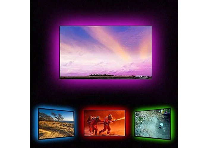 SMD5050 RGB Gaming TV/PC LED Back Light ( 44 Keys Remote Controller ) 5 SMD5050 RGB Gaming TV/PC LED Back Light ( 44 Keys Remote Controller ) - Image 3