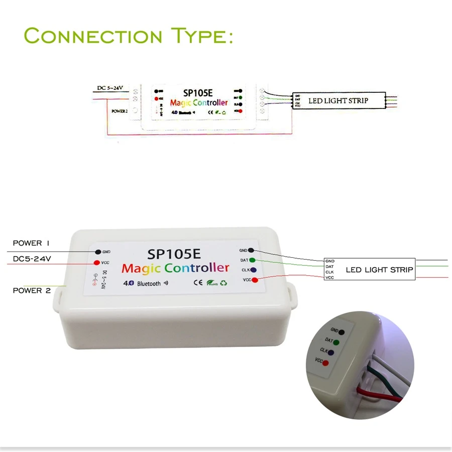 Magic RGB Bluetooth / WiFi Wireless Controller 6 Magic RGB Bluetooth / WiFi Wireless Controller - Image 4