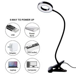 LED Desk USB Lights With Clip
