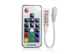 SMD5050 Waterproof RGB LED Flexible Strip 60LEDs/m + RF REMOTE CONTROLLER + 6A Transformer -Lighting Fixtures Shop rf rgb1