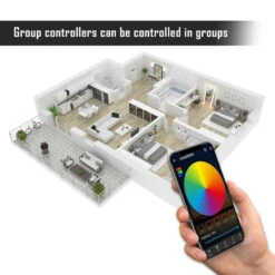 RGB USB Bluetooth Wireless Dimmer/Controller 5 RGB USB Bluetooth Wireless Dimmer/Controller -Lighting Fixtures Shop rgb wifi 1 1