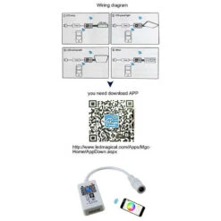 RGBW WiFi/Bluetooth Wireless Dimmer/Controller 9 RGBW WiFi/Bluetooth Wireless Dimmer/Controller -Lighting Fixtures Shop rgbw wifi 1