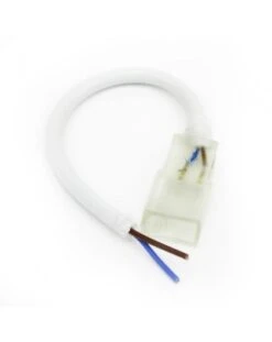 LED Single Colour Neon Flex End Cap With Wire