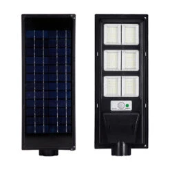 250W LED Solar Street Light With Day/Night/Motion Sensor -Lighting Fixtures Shop solar street lights 1 2