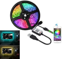 SMD5050 RGB Gaming TV/PC LED Back Light With Bluetooth Control