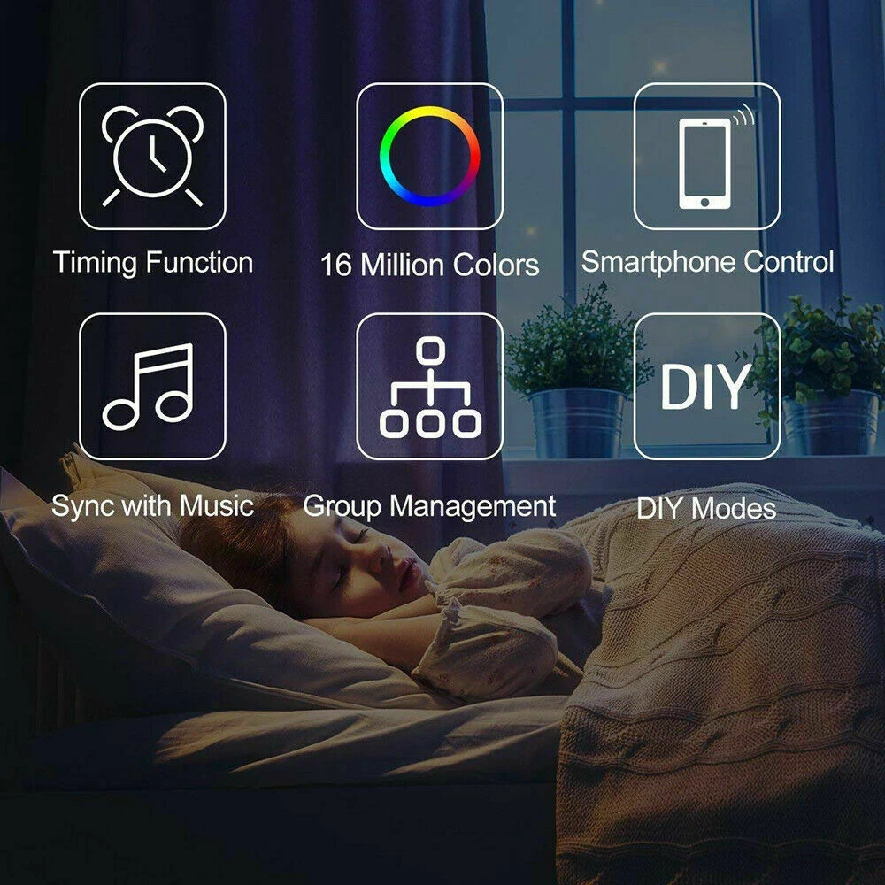 SMD5050 RGB Gaming TV/PC LED Back Light With Bluetooth Control 5 SMD5050 RGB Gaming TV/PC LED Back Light With Bluetooth Control - Image 3